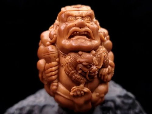 潮海本工作品 带兽四大金刚