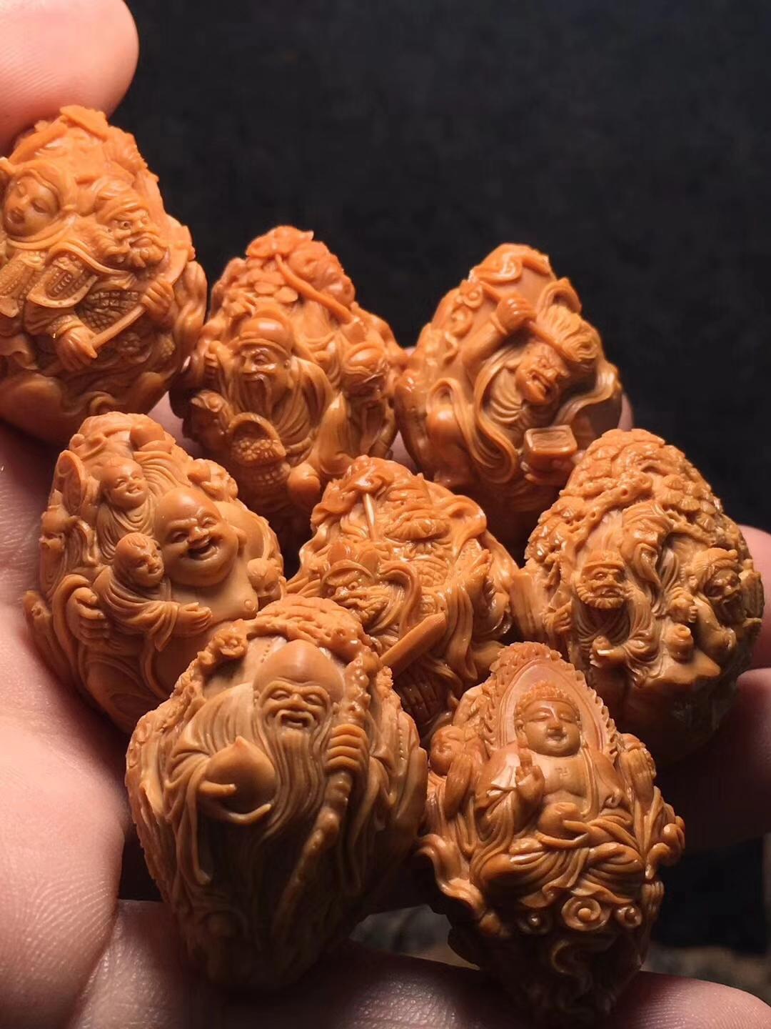 收藏级大作核雕界的天上人间,每一颗都是核雕界极品
