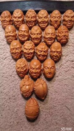 苏工手雕橄榄核雕 昌平回龙观的绿色文玩匠心